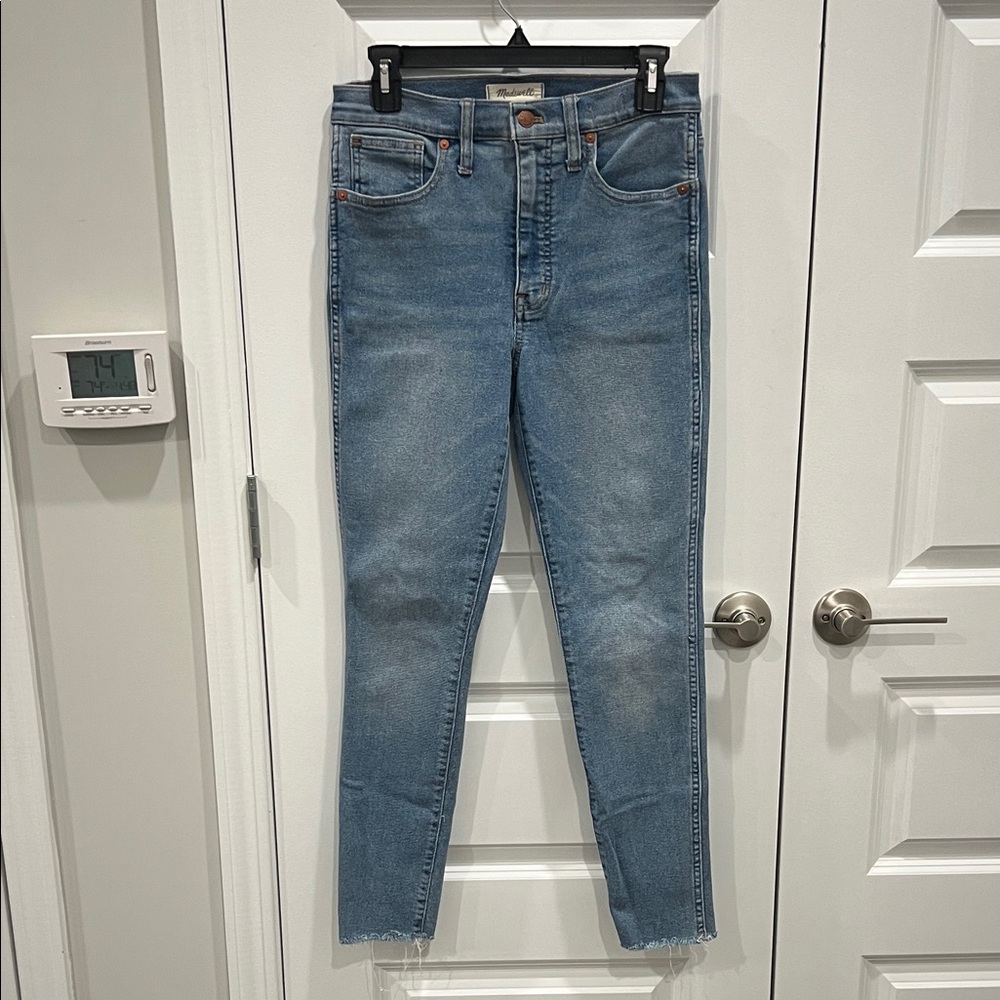 Madewell Light Blue Skinny Jeans